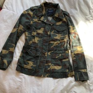 Madewell camouflage field jacket